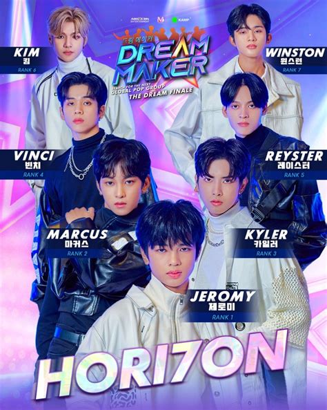 dream maker members|Meet the new global pop group Hori7on .